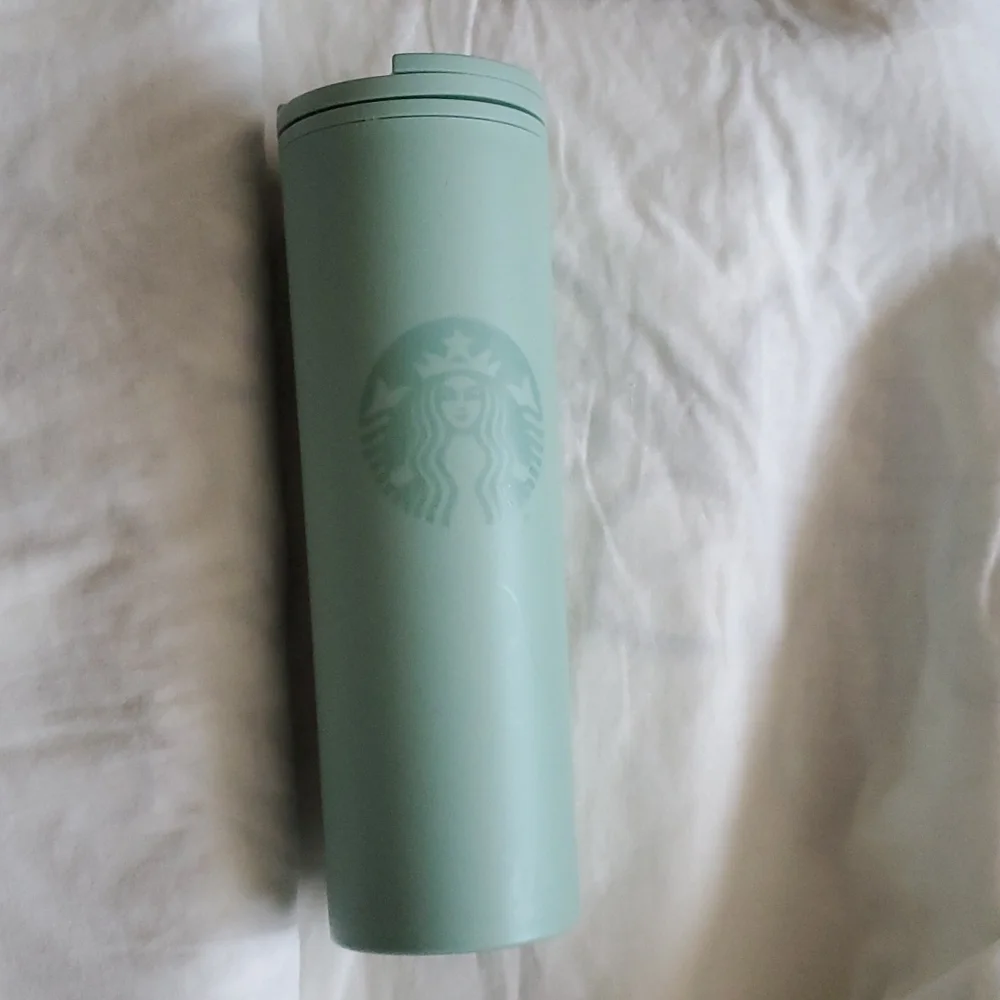 Starbucks Mint Green 16 oz Travel Tumbler